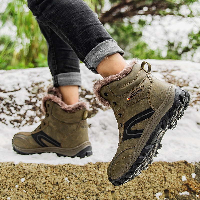 Discover the Comfort and Style of Velvet Warm Plus Size Hiking Boots